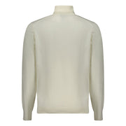 Norway 1963 White Polyester Men Sweater