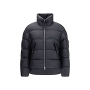 MONCLER x EDWARD ENNINFUL Black Polyamide Coat