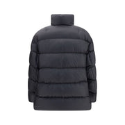 MONCLER x EDWARD ENNINFUL Black Polyamide Coat