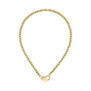 Hugo Boss Gold Stainless Steel Necklace