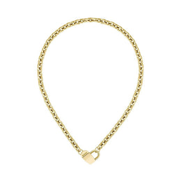 Hugo Boss Gold Stainless Steel Necklace