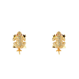 Lancaster Gold Silver Earrings
