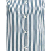 Kristina Ti Green Viscose Pattern Shirt