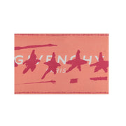 Givenchy Orange Silk Scarf