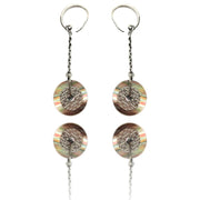 GC Silver Stainless Steel Earrings