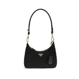 Prada Black Recycled Polyamide Shoulder Bag