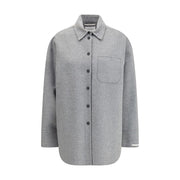 Max Mara Gray Wool Shirt