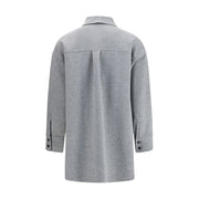 Max Mara Gray Wool Shirt