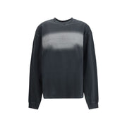 Alexander Wang Black Cotton Sweatshirt