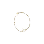 Chloé Gold Brass Necklace