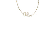 Chloé Gold Brass Necklace