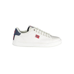 Norway 1963 White Polyester Men Sneaker