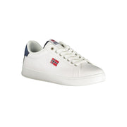 Norway 1963 White Polyester Men Sneaker