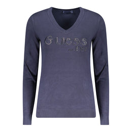 Guess Jeans Blu Viscose Women Sweater
