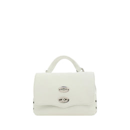 Zanellato White Calf Leather Bos Taurus Shoulder Bag