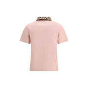 Burberry Multicolor Cotton Polo Shirt