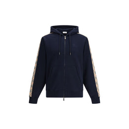 Burberry Blue Cotton Sweatshirt