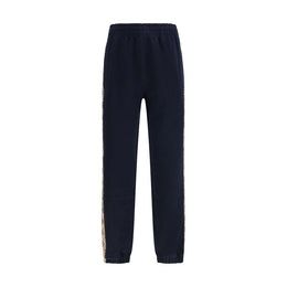Burberry Blue Cotton Joggers (Workout Pants)