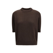 Khaite Brown Cashmere Cashmere Sweater