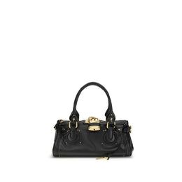 Chloé Black Calf Leather Bos Taurus Shoulder Bag