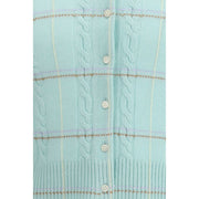 Guest in Residence Light Blue Cashmere Cardigan