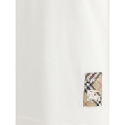 Burberry White Cotton Clothing
