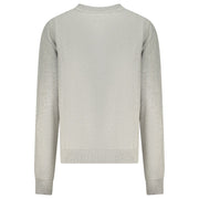 North Sails Grigio Cotton Women Sweatshirt
