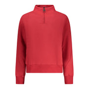 North Sails Rosso Cotton Women Sweatshirt