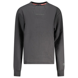 North Sails Black Cotton Women Sweatshirt