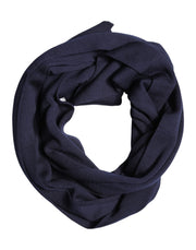 Dolce & Gabbana Blue Wool DG Loves London Neck Wrap Scarf