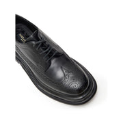 Dolce & Gabbana Black Leather Moccassin