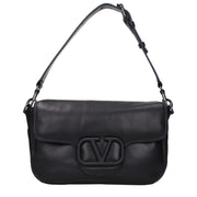 Valentino Garavani Black Leather Handbag