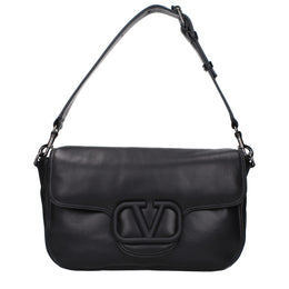Valentino Garavani Black Leather Handbag