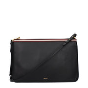 Bally Black Leather Crossbody Bag