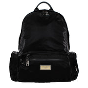 Dolce & Gabbana Black Nylon Backpack