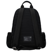 Dolce & Gabbana Black Nylon Backpack