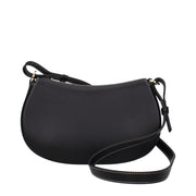 Valentino Garavani Black Leather Shoulder Bag