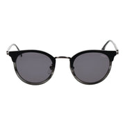 Lozza Black Stainless Steel Sunglasses