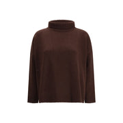 Max Mara Brown Fleece Wool Top