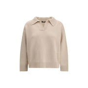 Max Mara Beige Fleece Wool Top