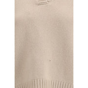Max Mara Beige Fleece Wool Top