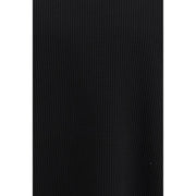 LAMINAR Black Cotton Sweatshirt