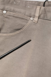 PT Torino Brown Bull Denim Reggae Mastice Straight Trouser Jeans