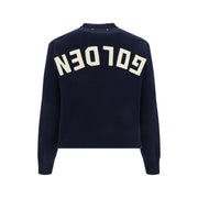 Golden Goose Blue Nylon Sweatshirt
