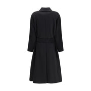 Max Mara Black Camel Hair  Coat