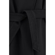 Max Mara Black Camel Hair  Coat
