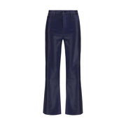 L'Agence Blue Cotton High-Waisted Jean