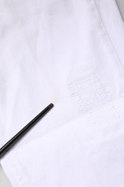 Briglia 1949 White Cotton Straight Fit Men Denim Trouser Jeans