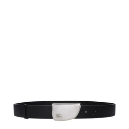 Burberry Black Leather Regular Belt