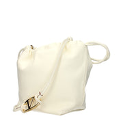 Valentino Garavani Beige Leather Shoulder Bag